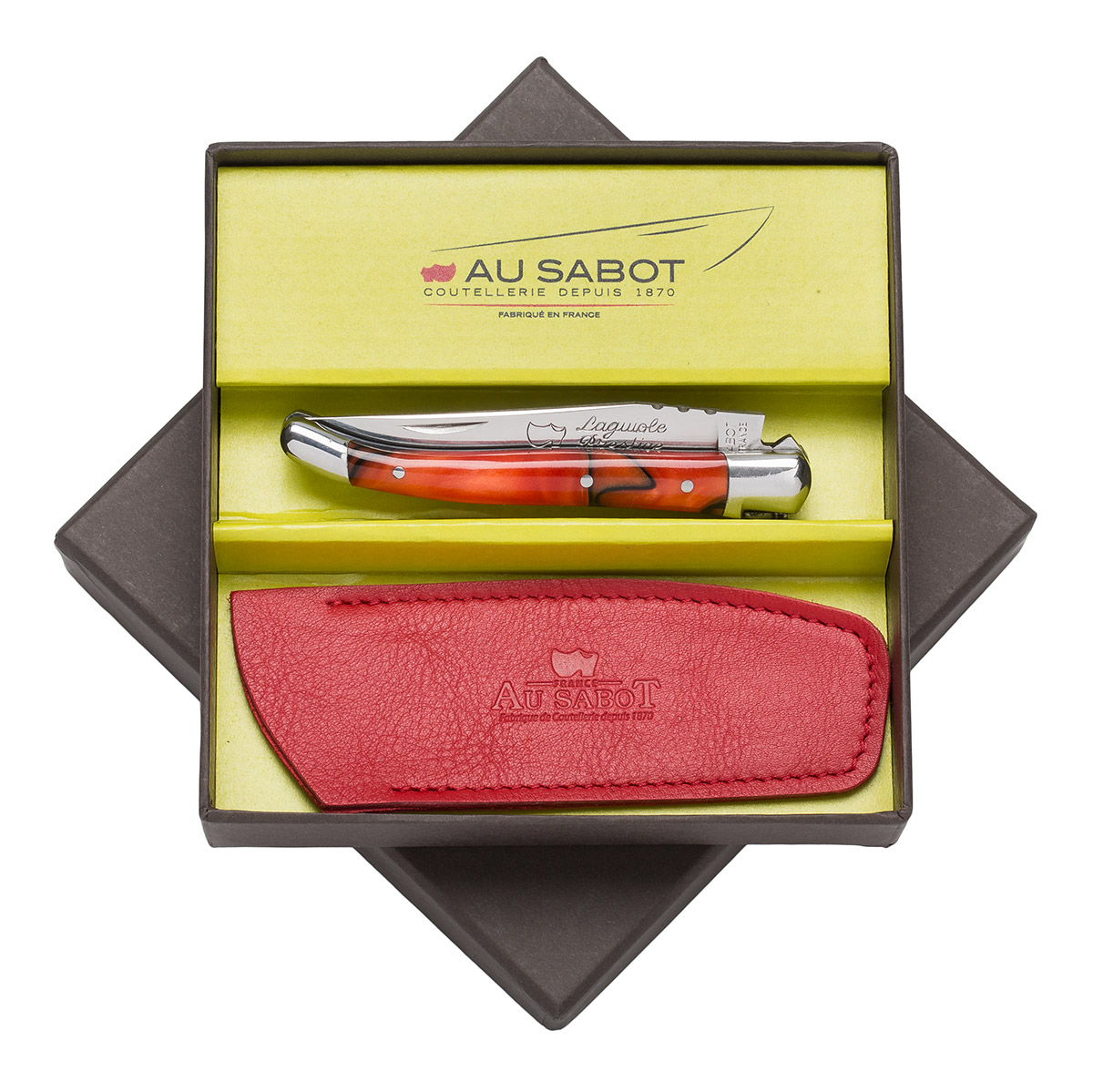 Laguiole Au Sabot Gift Box Set of Multi-color Set of Steak Knives– Bon  Marché